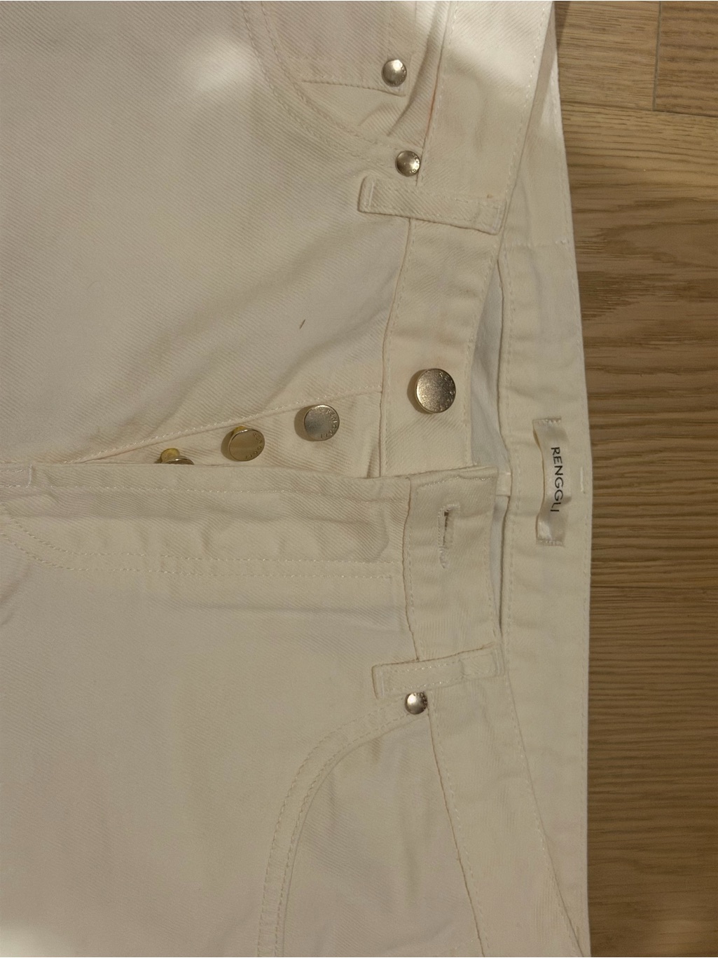 Renggli White Jeans. New Without Tags — image 2 of 2